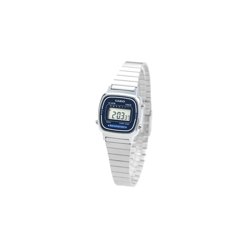 Casio Casio Collection Standard Quartz Women s Watch LA670WA-2 Silver Stainless Steel 7mm Thin Design