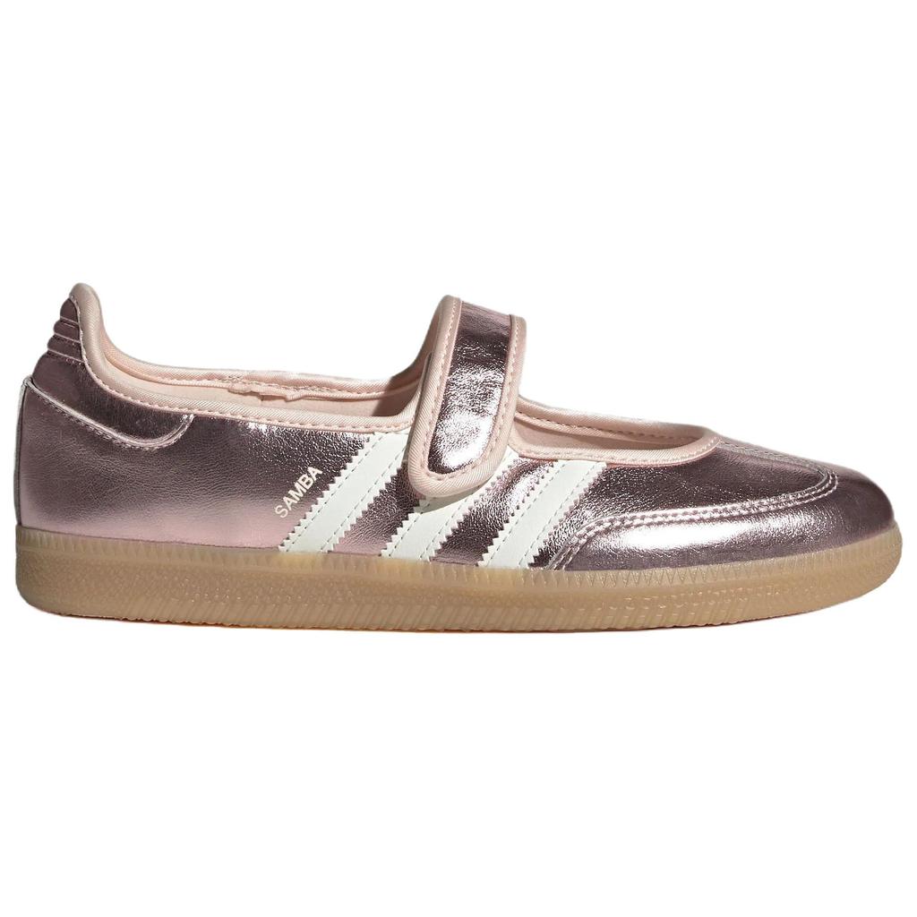 adidas Originals Samba Jane Comfortable Fit Mary Jane Shoes Women Shoes Pink White HQ7708