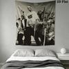 Tang Clan Wall Tapestry Aesthetic Wall Hanging Printed Fabric Blanket Decorative Tapestries for Bedroom Living Room Home Decor