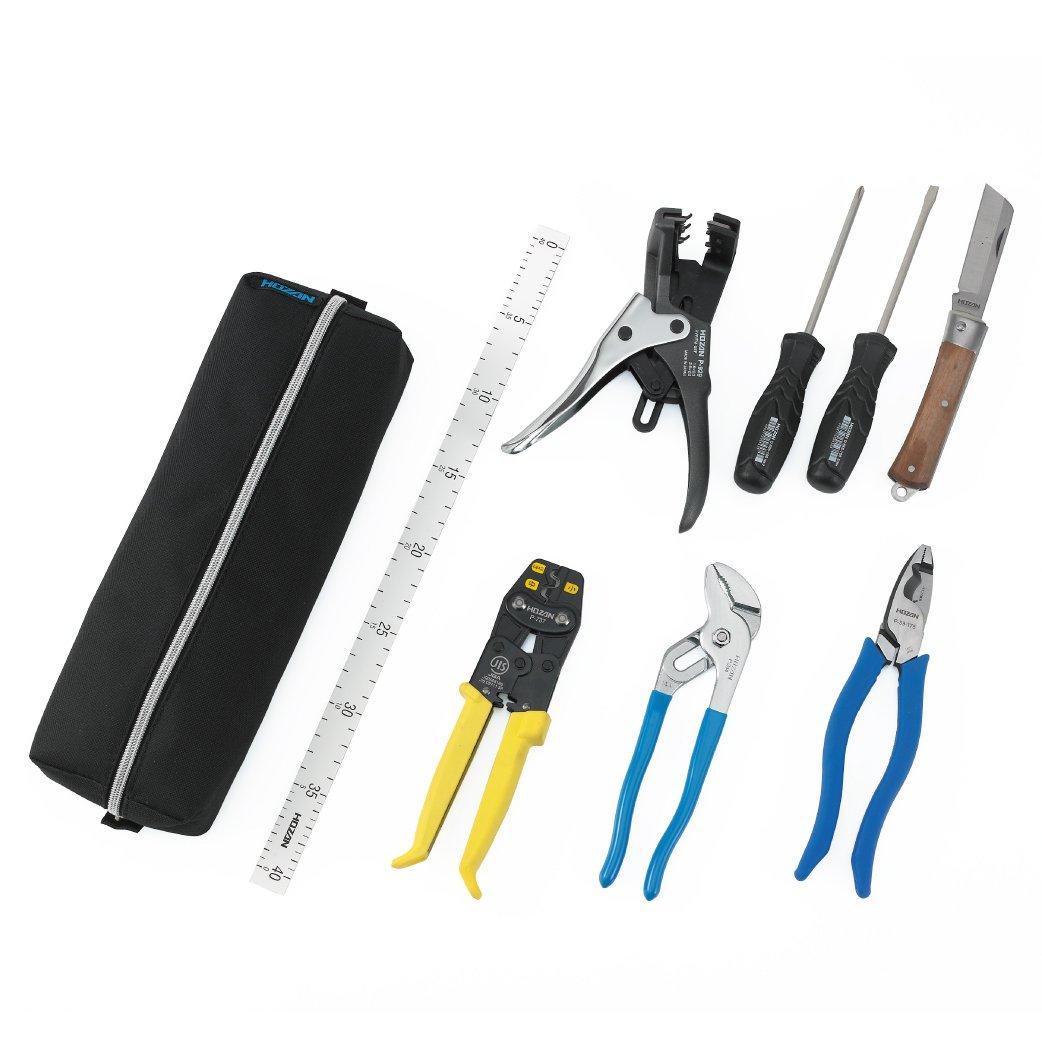 

HOZAN Electrician Skills Test Basic Tools for Taking the Electrician Skills Test VVF Stripper Set Set, + S-16