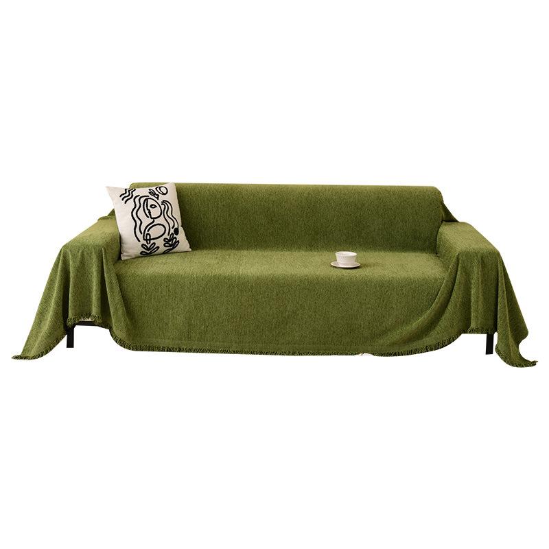 Waterproof Herringbone Pattern Chenille Sofa Cover, Cloth Towel, Sofa Cushion, All Season Universal High-end Feel Full Cover Cover, Seat Cushion
