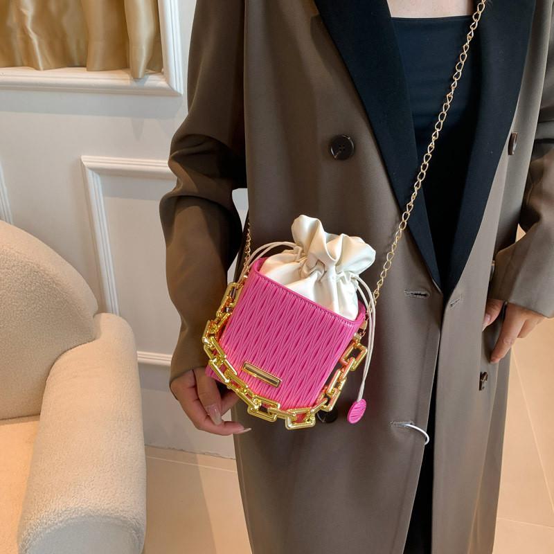 Trendige koreanische Ketten-Beuteltasche für Damen, Sommermode 2023, Schultertasche