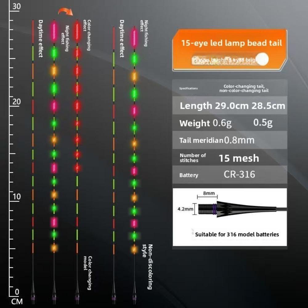 Super Bright LED Smart Float Ultra Sensitive Top Luminous Electronic Floats Electronic Design Smart Technology