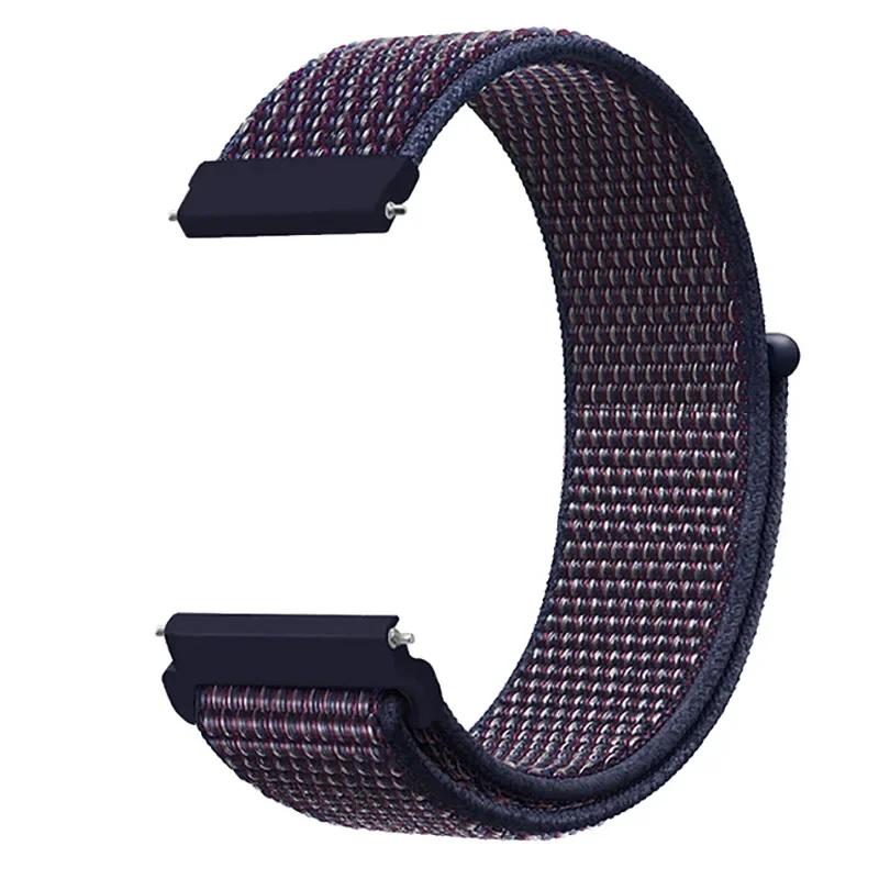 20mm 22mm Nylon Band voor COROS PACE 4 3 2/APEX 4 42mm/2 Pro Comfortabele Polsband voor Suunto Vertical 2 Race 2-S/Run/Ocean Band