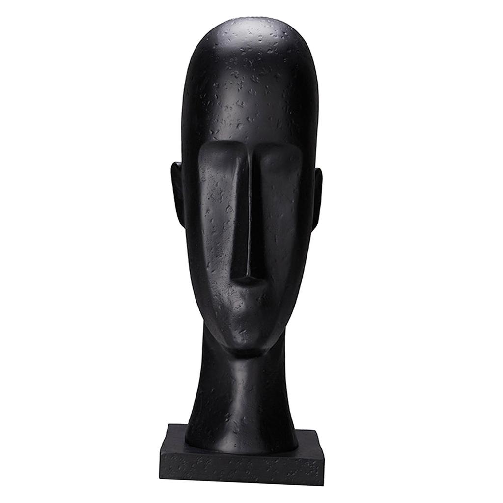 Abstract Human Figure Desktop Figurine Resin Sculpture with Modern Office Collectible for Farmhouse,