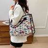 Summer small fresh floral tote bag women's 2025 fashion new product shoulder underarm bag tote bag