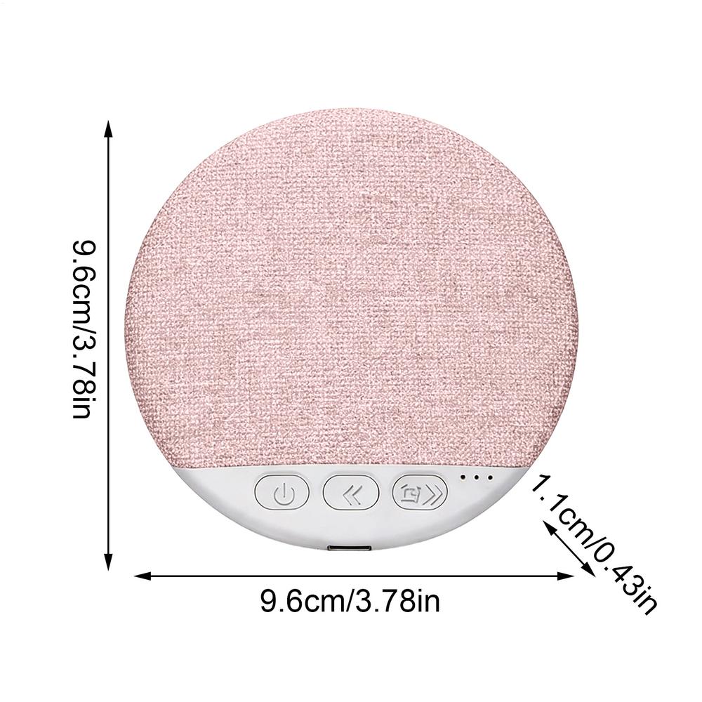 Sleep Speaker with White Noise and Timer Under Pillow Speakers for Sleeping for Bed Bedroom Bedside Meditation Home Hotel
