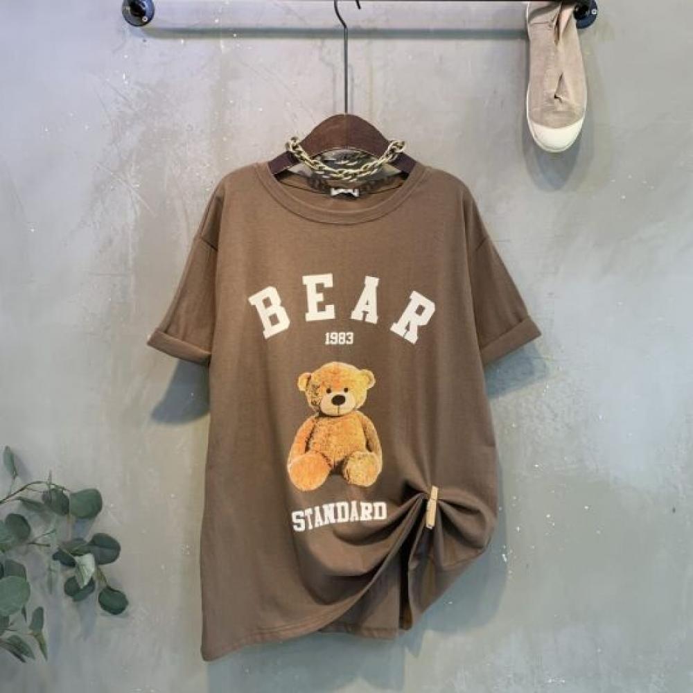 C S In The Room Bear T ShirT ShorT Sleeve 3 Color