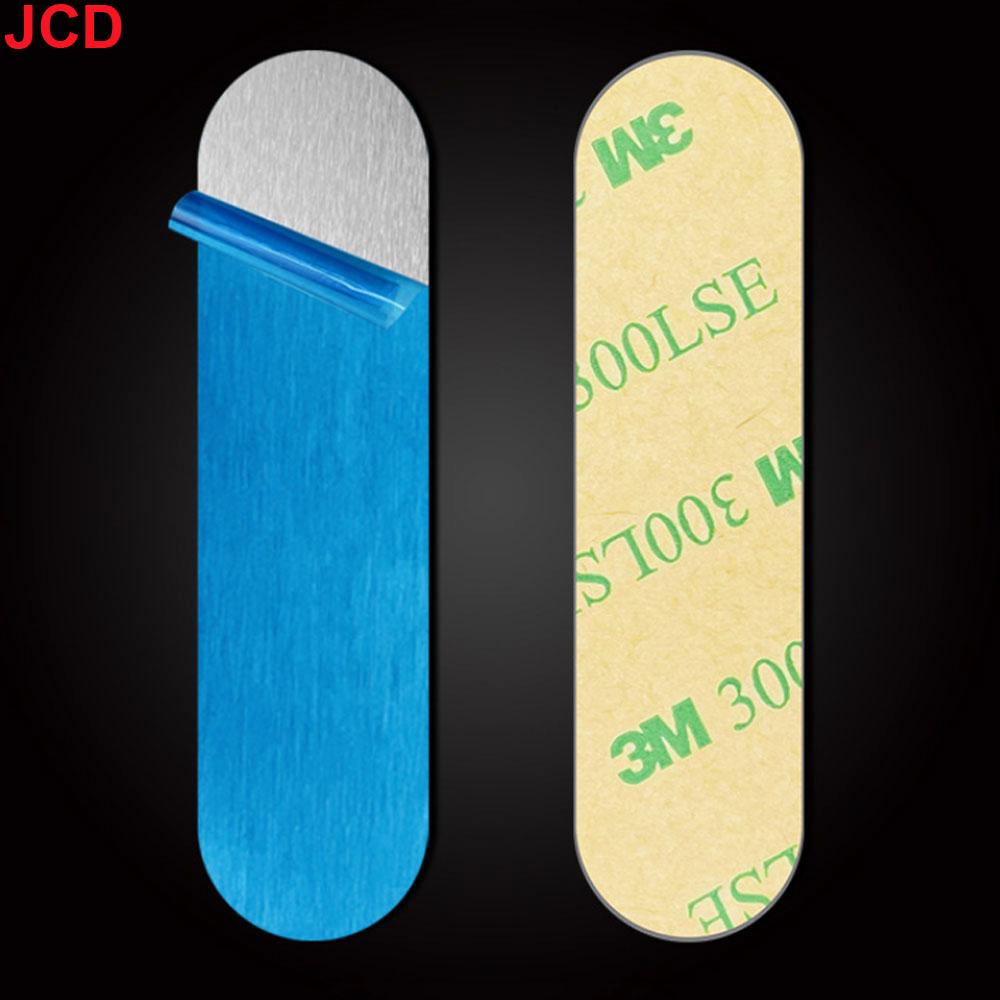 JCD 5pc Temporary Parking Sign Strong Adhesive Magnet Self-Adhesive Fixed Magnetic Patch Adhesive Strip Stainless Iron Sheet