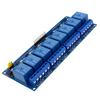 8 Channel Relays Board 5V/12V/24V 8-Way Relays Board Compatibility with Multiple Development Boards for Automation