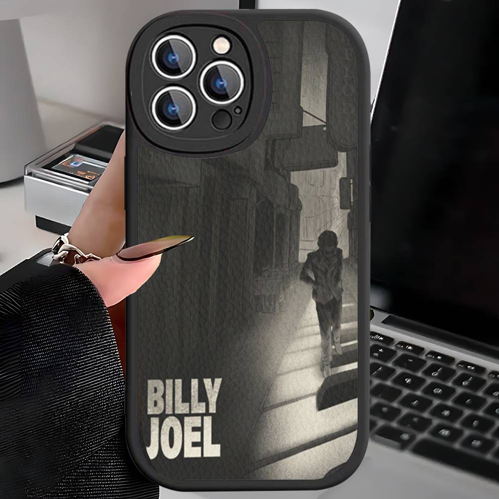 Singer Billy J-Joel Phone Cover For IPhone 16 15 14 13 12 11 Pro Max Plus Leather Soft Case