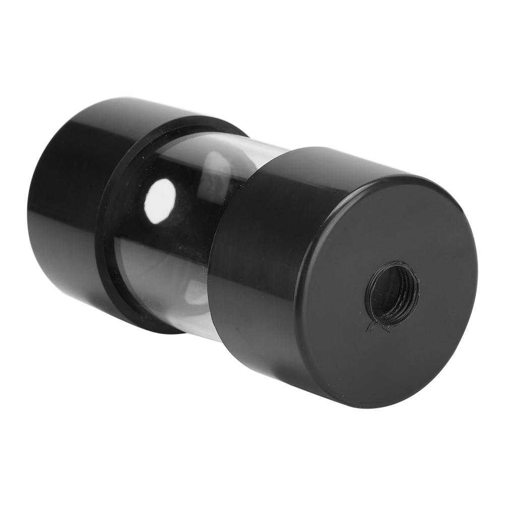 Transparent Cylindrical Computer Water Cooling Water Tank 100MM for Long Term Attraction