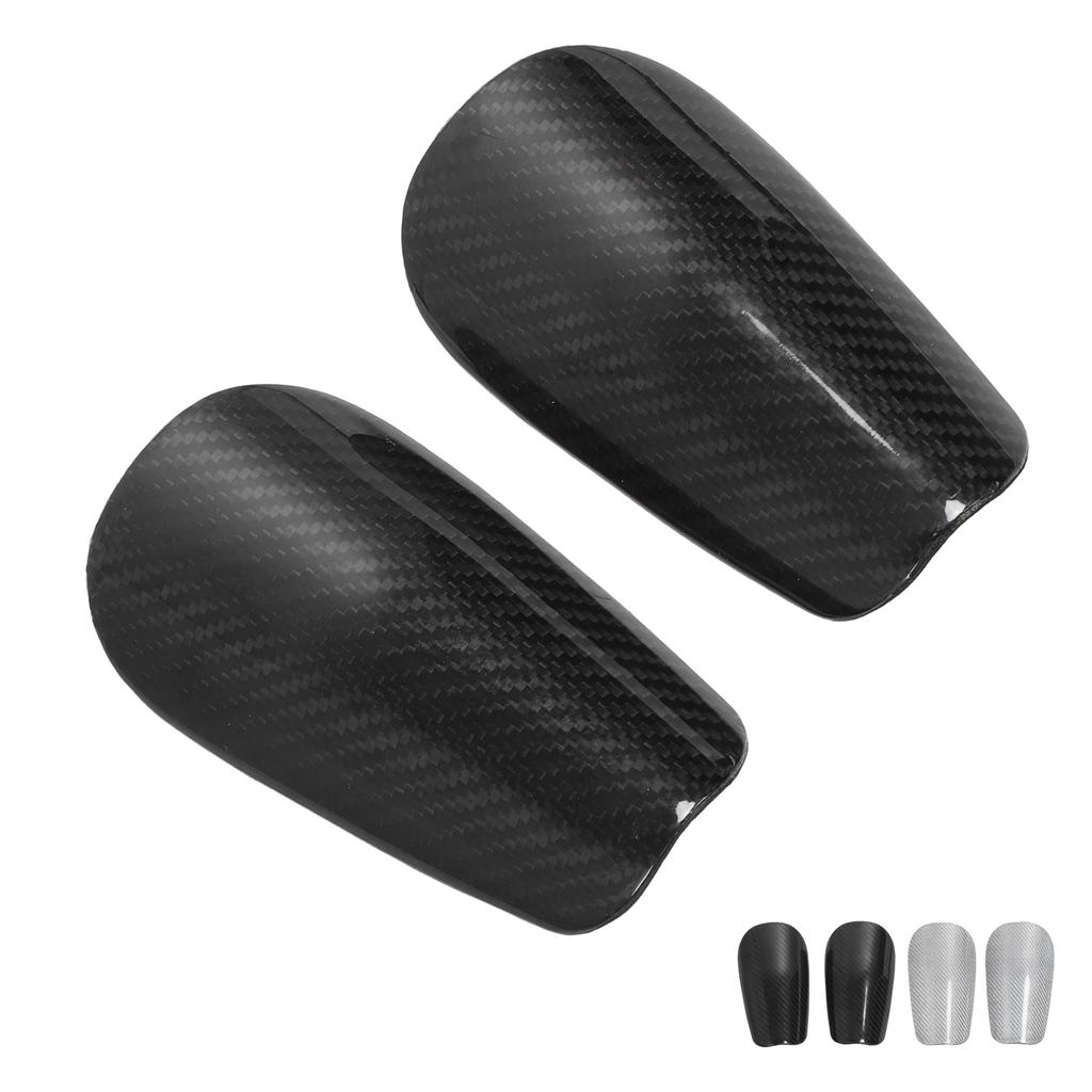 2 Pcs Soccer Shin Guard Super Lightweight High Strength Carbon Fiber EVA Foam Cushioning Football Sh