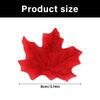 Pack Of 50 Realistic 8CM Multicolor Artificial Maple Leaves For Fall Decor And DIY Craft Projects