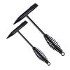 Welding Chipping Hammer - Rust Removal & Slag Cleaning Tool with Spring Handle and Hook for Glass Breaking & Ice Chipping