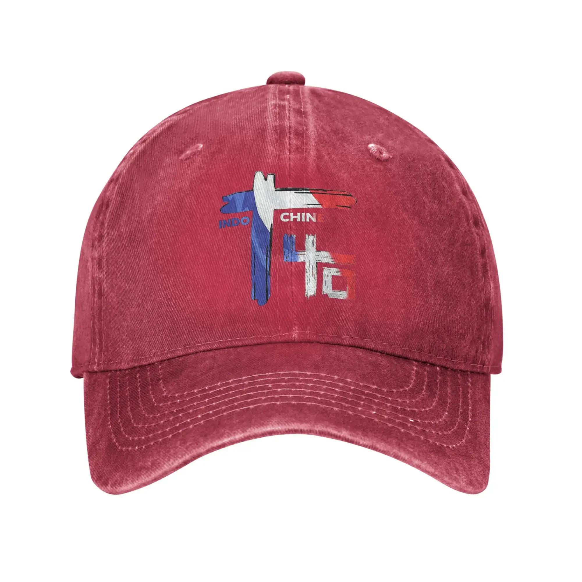 

Washed Baseball Cap Indochine Band Spring Trucker Hat For Unisex Unisex Streetwear Outdoor Sports Sun Snapback Cap One Size