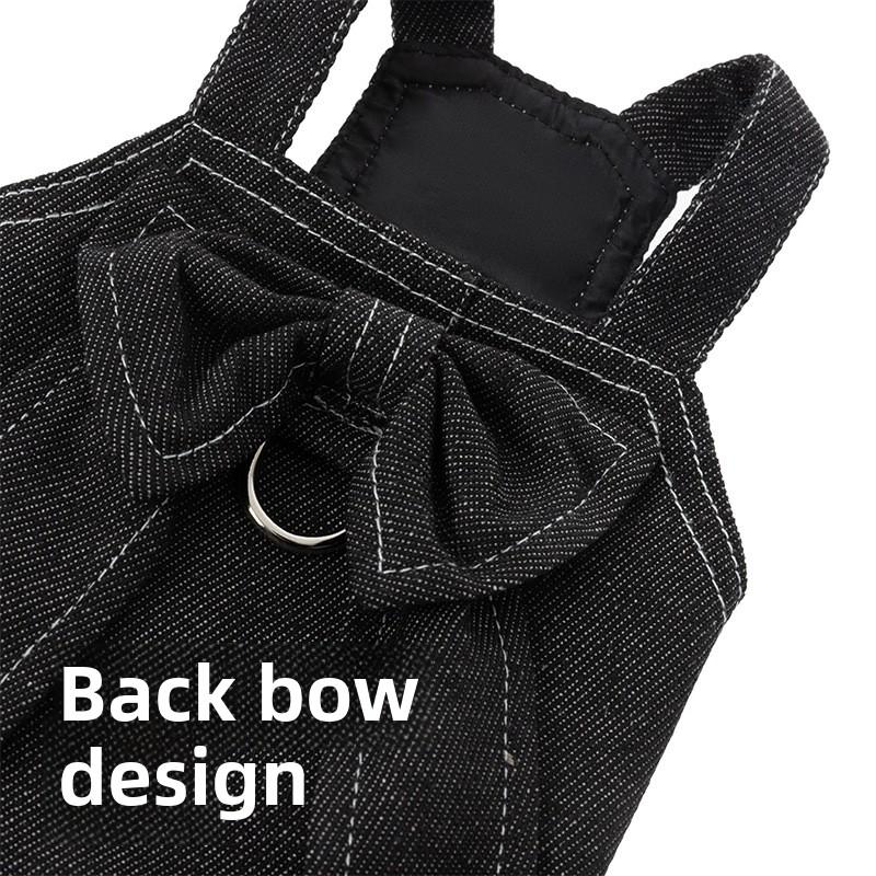 Cats, Puppies, Dogs, Pets Trendy Denim Suspenders, Pet Clothes, Cats and Dogs Prevent Hair Loss In Summer