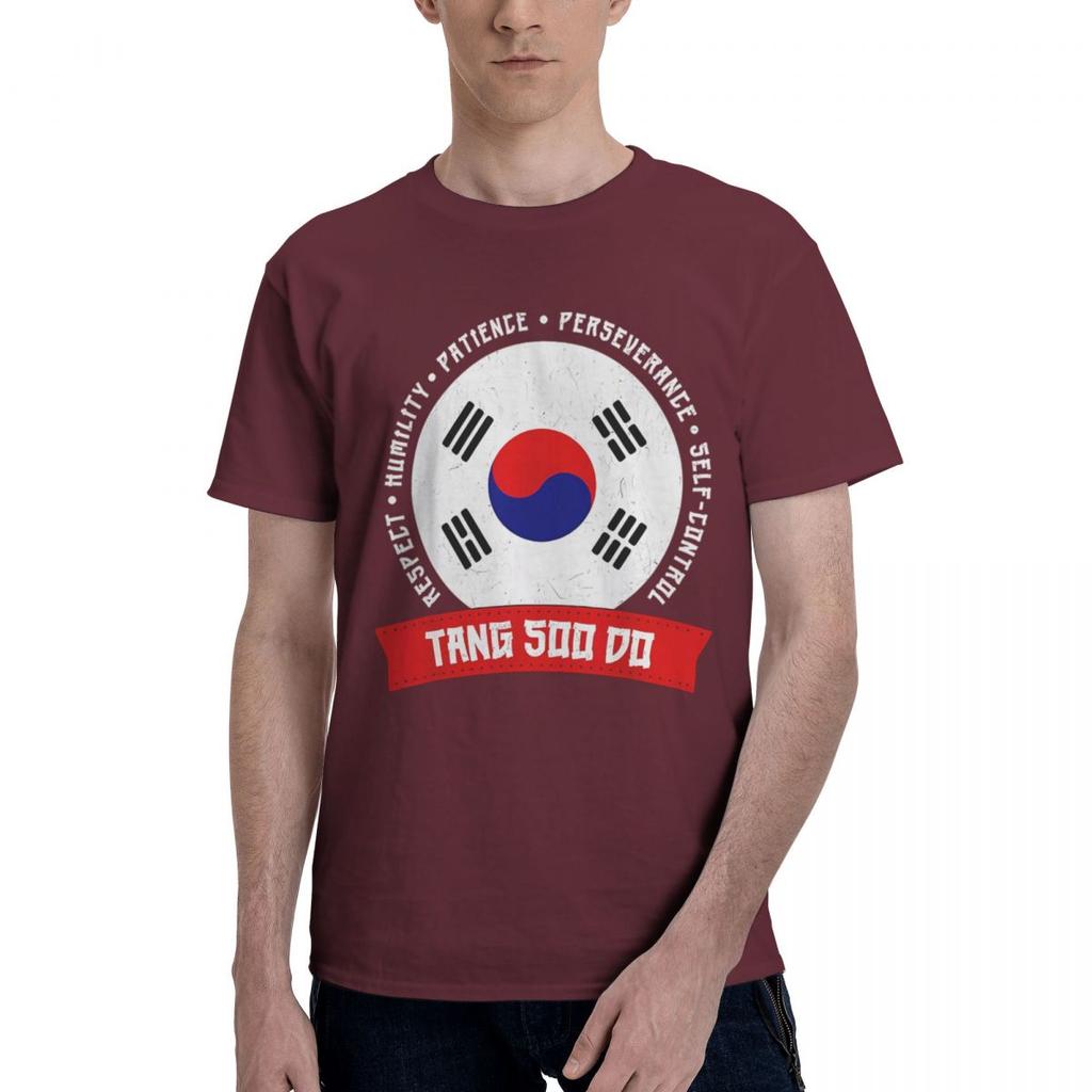 Tang Soo Do Korean Martial 100 Cotton Casual Breathable Confortable Anime Football Shirts 2025 Funny Gift