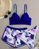 New Sexy European & American Women's Underwire Bikini Swimsuit