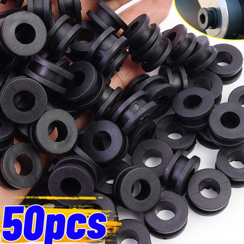 50/10 Piezas Gomas de Pasamuros de Goma para Cubierta Lateral de Motocicleta Juntas Carenados para Yamaha para Honda para Suzuki CBR GSXR Ninja ZX YZF Kawasaki