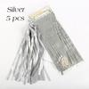 Wedding Party Decoration Color Paper Tassel Garland Bride To Be Birthday Decor Baby Shower Girl Slingers Mermaid Party Supplies