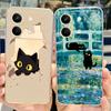 For Xiaomi Poco X6 Pro 5G Case New Fashion Painted Cover Clear Silicone Phone Case For Xiaomi Poco X6 Neo PocoX6 Pro Soft Fundas