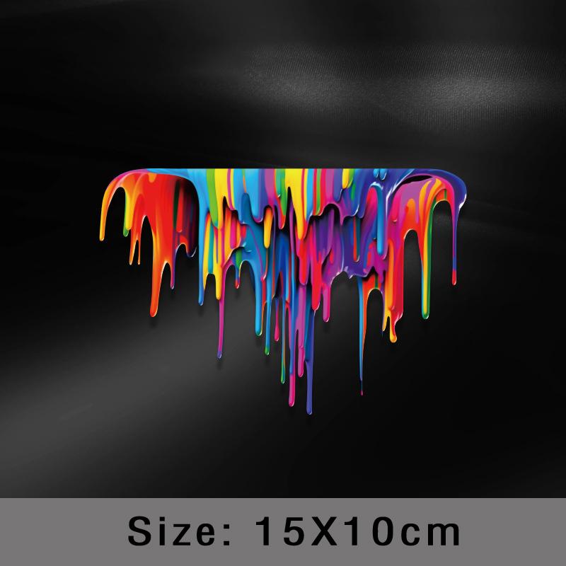 

Авто Радуга Краска Граффити Автомобильные Аксессуары Наклейки Винил Для Грузовика Наклейки На Двигатель Боковая Часть Кузова Топливный Бак Фургоны Окно Наклейка