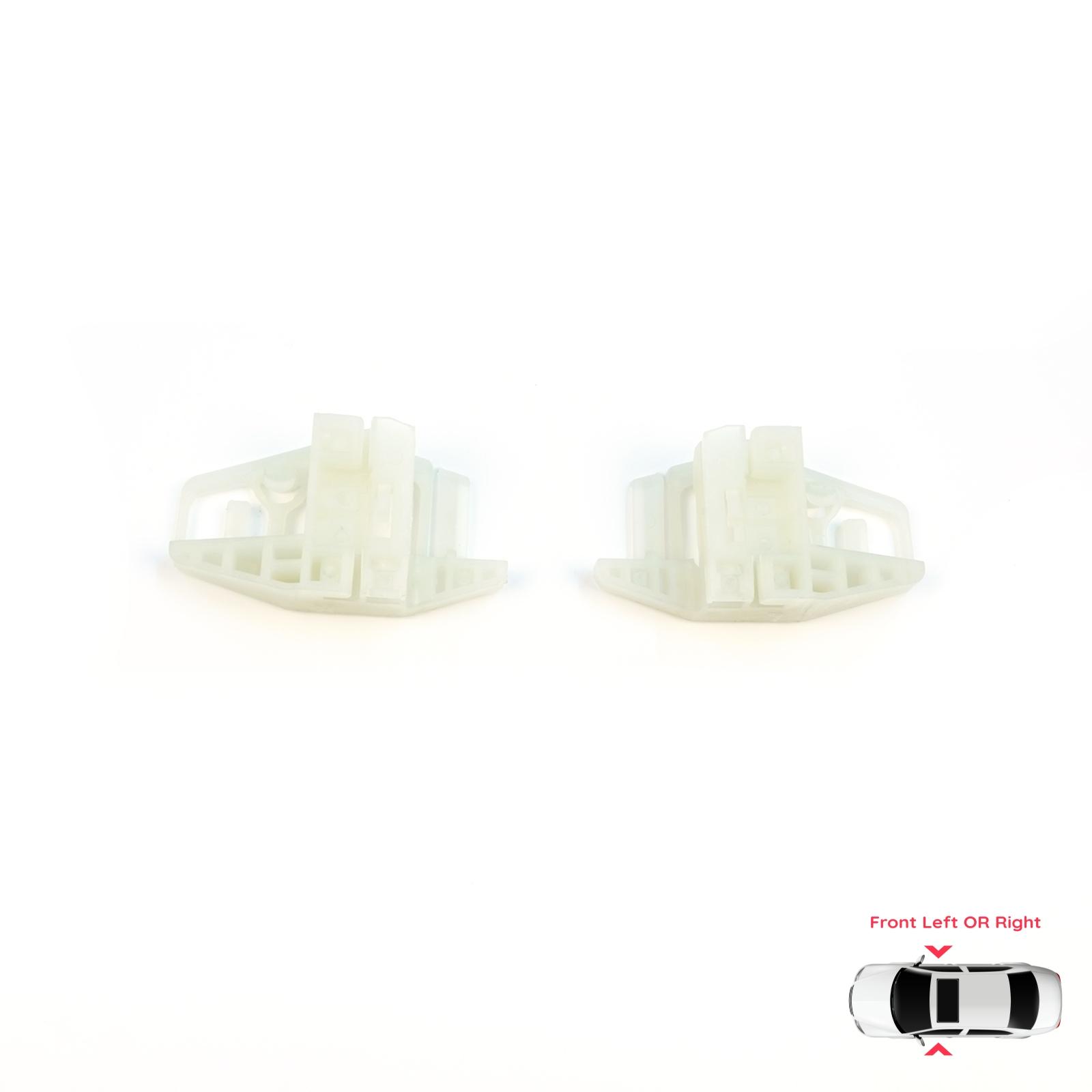 

BWR60+BWR61 Window Regulator Repair Clips A+B Front Left or Right for Renault Megane MK2 Peugeot 206 206+ Citroen XSara Picasso N68 4/5 Door