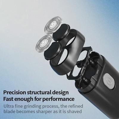 Dual-Head Rechargeable Men's Portable Electric Razor