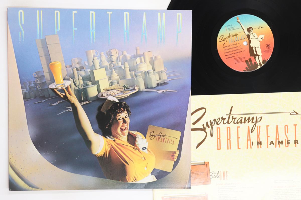 Виниловая пластинка SUPERTRAMP  Breakfast In America SP3708 AM 1979 США Рок Б/у