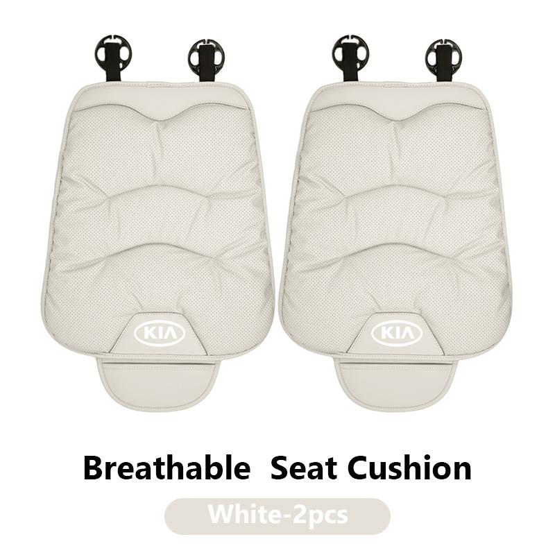 AHJ1 Car Seat Leather Velour Comfort Protection Cushion Storage Bag For KIA K5 K2 Rio Optima Sportage Venga Sorento Stonic Forte