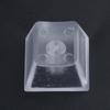 10/20Keys R4 Transparent Keycaps for Game Mechanical Keyboard Switches Blank Keycap Gift for Game Lovers