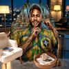 Neymar Jr spausdinta pledas - Minkštas ir patogus, miegamajam, kelionėms, sofai, namų dekoravimui - Gimtadienio Kalėdų dovana draugui