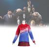 Family Addams 2 Character Cosplay Dress Polyester Fabric Game Anime Role Play