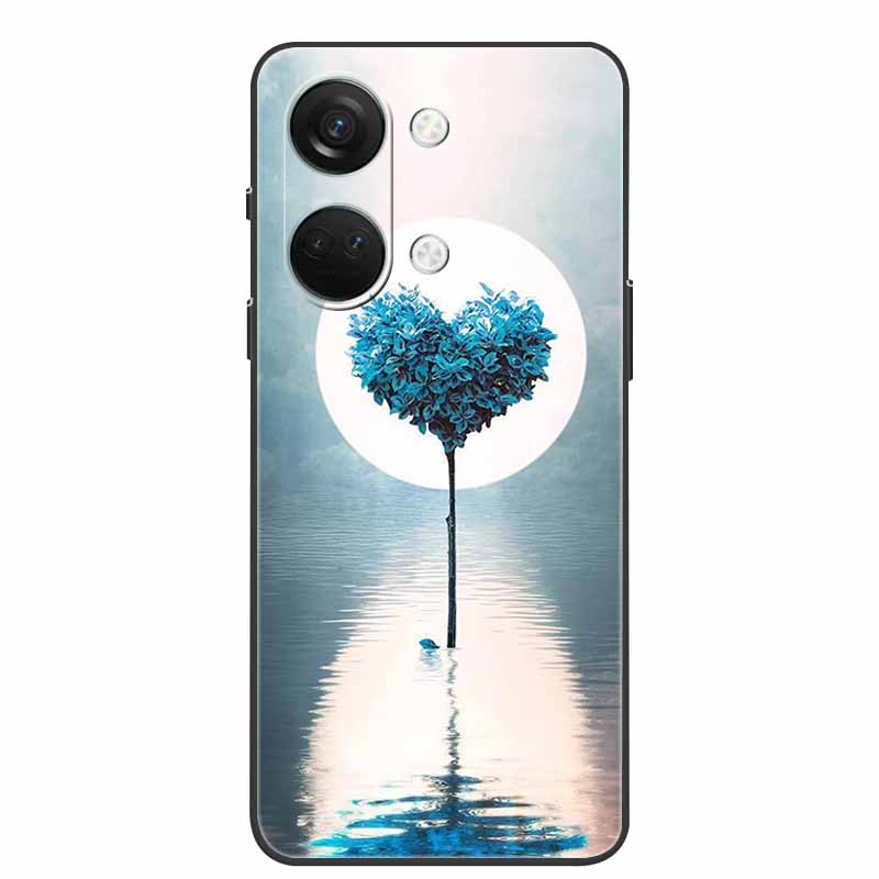 For One Plus Nord3 5G Case Silicone Painted Soft Protective Covers for OnePlus Nord 3 5G Phone Cases 1+ Nord3 TPU Coques Marble