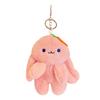 Carrot Rabbit Keychain Plush Toy Stuffed Doll Pendant Decoration Kids Gift