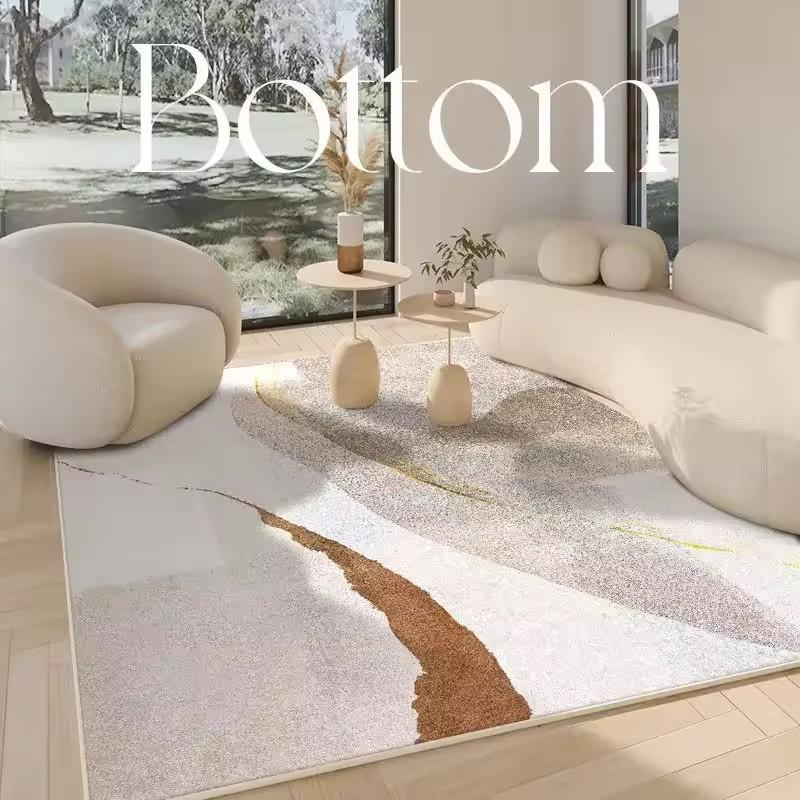 Thickened Cashmere Imitation Living Room Rug Children's Bedroom Plush Carpet Large Size Floor Mats Hall Rugs Keep Warm Carpets