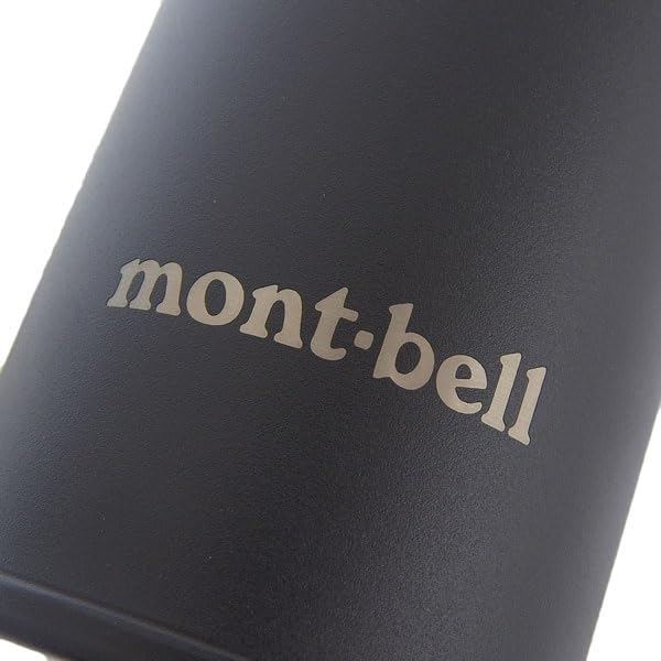 Montbell Alpine Thermo Bottle, 0.5L, 50th Anniversary Edition, Black, for Men and Women, 1134006BK