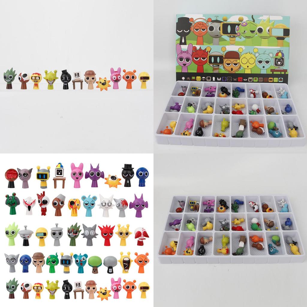 Incredibox Pvc Rhythm Box Music Figurine Set For Children