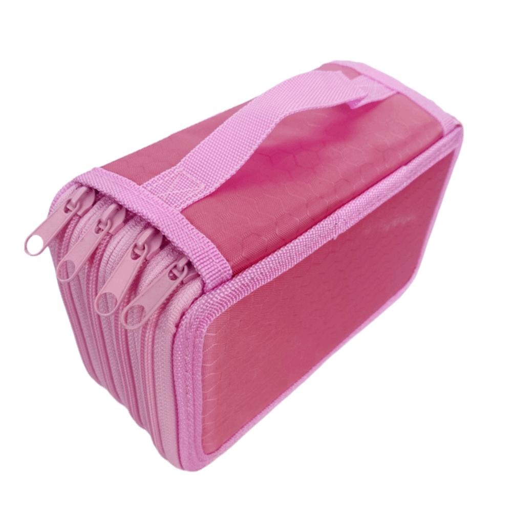 4 Layers Pencils Case 72 Holes School Stationery Bag Portable Pen Pouch  Office Accessories