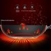 SUPOR 32cm Traditional Refined Iron Round Bottom Wok