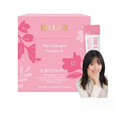 [Nutri-one] BB LAB Lågmolekylärt Fiskkollagenpulver S Med Elastin, Mjölkceramid 2g X 50 Stick