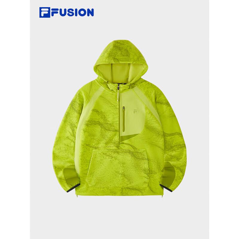 FILA FUSION Men s Hooded Fleece Sweatshirt L