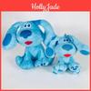 Adorable Blue Spotted Dog Plush Toy Ultra Soft Short Plush 20cm Kids Gift