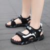 Children's sandals men's soft-soled non-slip medium and large children's small boys casual beach shoes