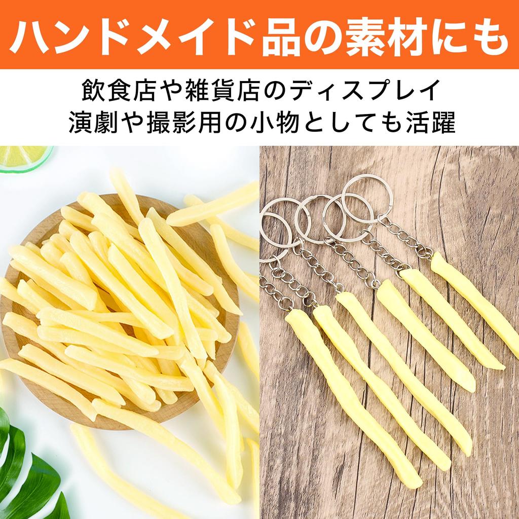 Felimoa French Fries Food Set of Ideal for Interior Decoration and Display Samples, 30,