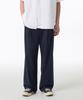 [Cooltandard] Two-Tuck Wide Lounge Sweatpants [Navy]