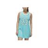 Jordan 23 Letter Number Print Sports Casual Sleeveless Dress Women Dresses Mint-Green DO5030-392
