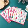 20Pcs/pack 33x33cm Christmas Series Printed Paper Disposable Table Dinner Napkin Tissues Xmas New Year Party Decor