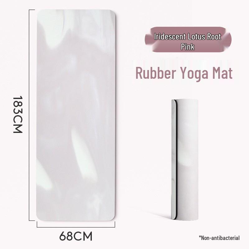 Antibacterial Non-Slip Yoga Mat for Girls - Shock Absorption, Sound Insulation, Vibration Damping, Thick for Home - Free Shipping